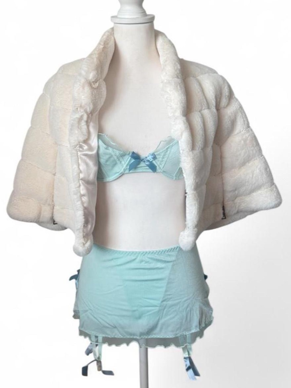 Leg Avenue Blue Lingerie Set